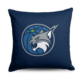 Minnesota Lynx WNBA Double Down Throw Pillow 18 x 18 inches