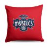 Washington Mystics WNBA Double Down Throw Pillow 18 x 18 inches