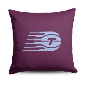 Toronto Tempo WNBA Double Down Throw Pillow 18 x 18 inches