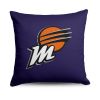 Phoenix Mercury WNBA Double Down Throw Pillow 18 x 18 inches