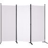 VEVOR Room Divider, 6.1 ft (102×71inch)Room Dividers and Folding Privacy Screens (3-panel), Fabric Partition Room Dividers for Office, Bedroom