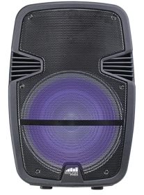 Naxa Portable 15" Bluetooth Party Speaker with Disco Lights