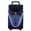 Naxa Portable 12" Bluetooth Party Speaker with Disco Lights