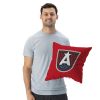 Atlanta Dream WNBA Double Down Throw Pillow 18 x 18 inches