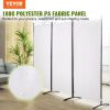 VEVOR Room Divider, 6.1 ft (102×71inch)Room Dividers and Folding Privacy Screens (3-panel), Fabric Partition Room Dividers for Office, Bedroom