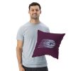 Toronto Tempo WNBA Double Down Throw Pillow 18 x 18 inches