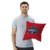 Washington Mystics WNBA Double Down Throw Pillow 18 x 18 inches