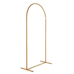 Golden Ribbon, Ground Nail, Water Bag, Iron Arch (Option: Golden)